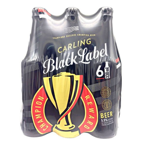 Black Label ( 275ml 6 pack bottles)